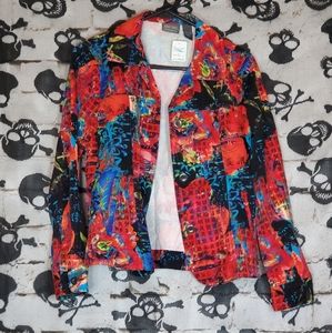 ADDITIONS BY CHICO ASIAN BAMBOO PRINT JACKET